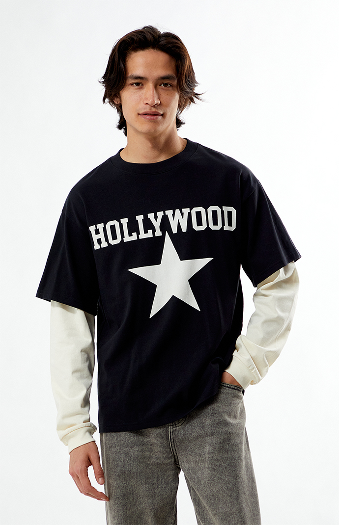 PacSun Hollywood 2fer Long Sleeve T-Shirt | PacSun PacSun Hollywood 2fer Long Sleeve T-Shirt | PacSun