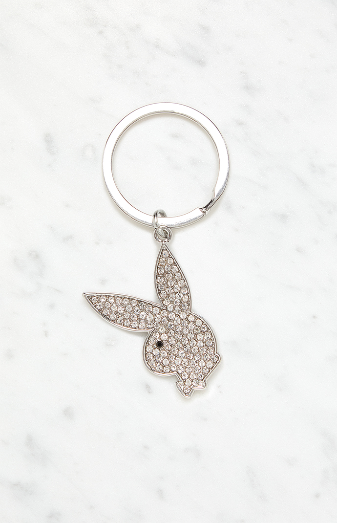 Playboy By PacSun Rhinestone Key Chain PacSun