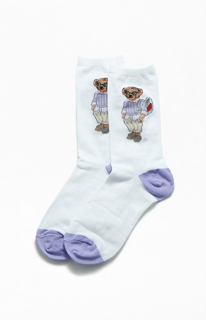 Polo Ralph Lauren Preppy Bear Crew Socks | PacSun