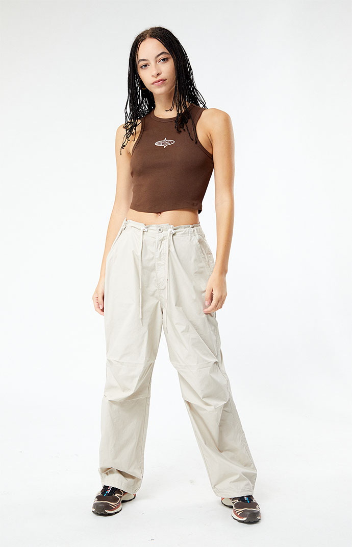 【KOOLOSET】Sunflower Parachute Pants Cotton Sunflower Parachute Pants (5color) - kooloset