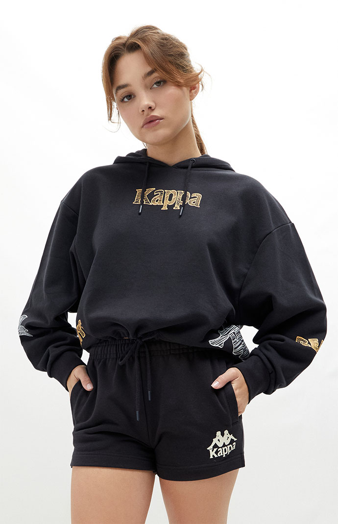 Kappa Black Abatolampy Sweat Shorts 