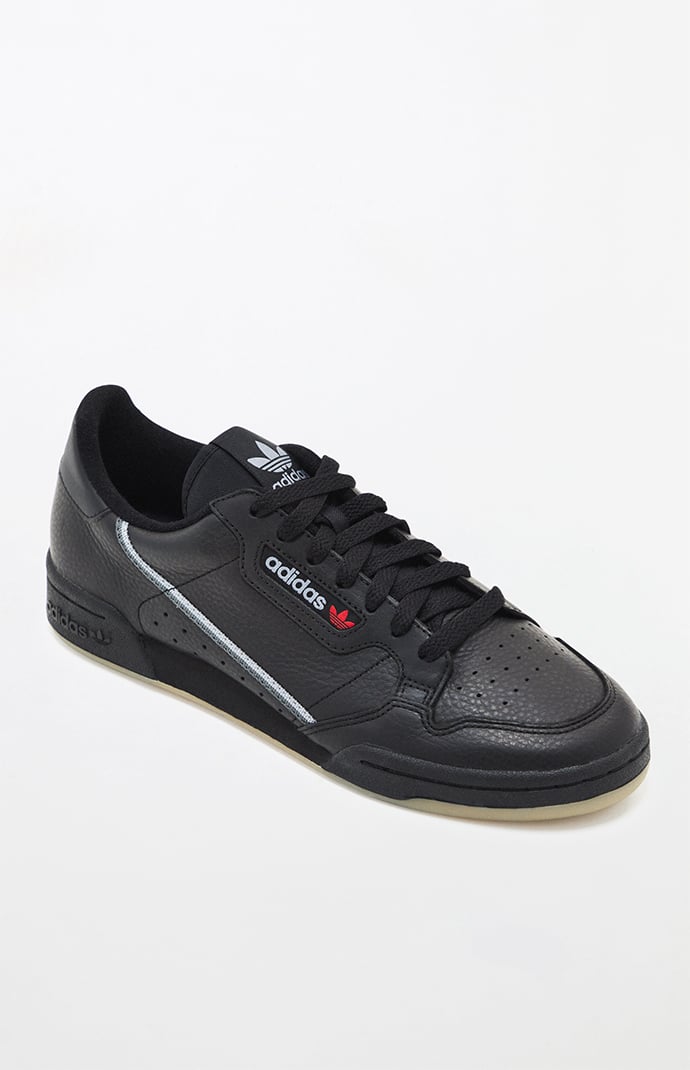 Adidas continental 80 black sales gum