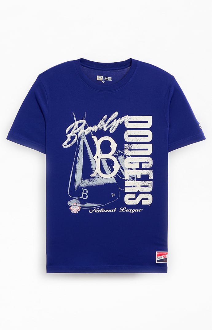 New Era Brooklyn Dodgers Helmet T-Shirt | PacSun