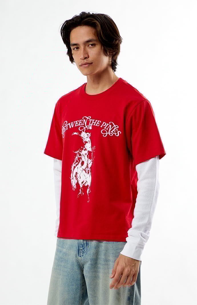 Pacsun Pines 2fer Thermal Long Sleeve T-Shirt | PacSun