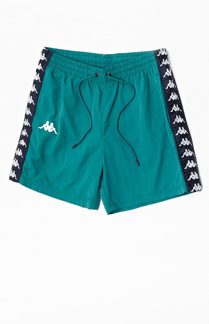 Likeur maniac Arne Kappa Green Banda Coney Nylon Active Shorts | PacSun