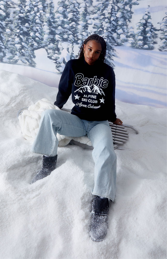 Barbie Ski Club Crew Neck Sweatshirt | PacSun