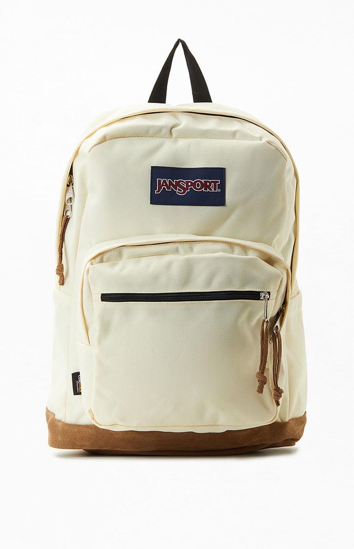 Cream deals jansport backpack