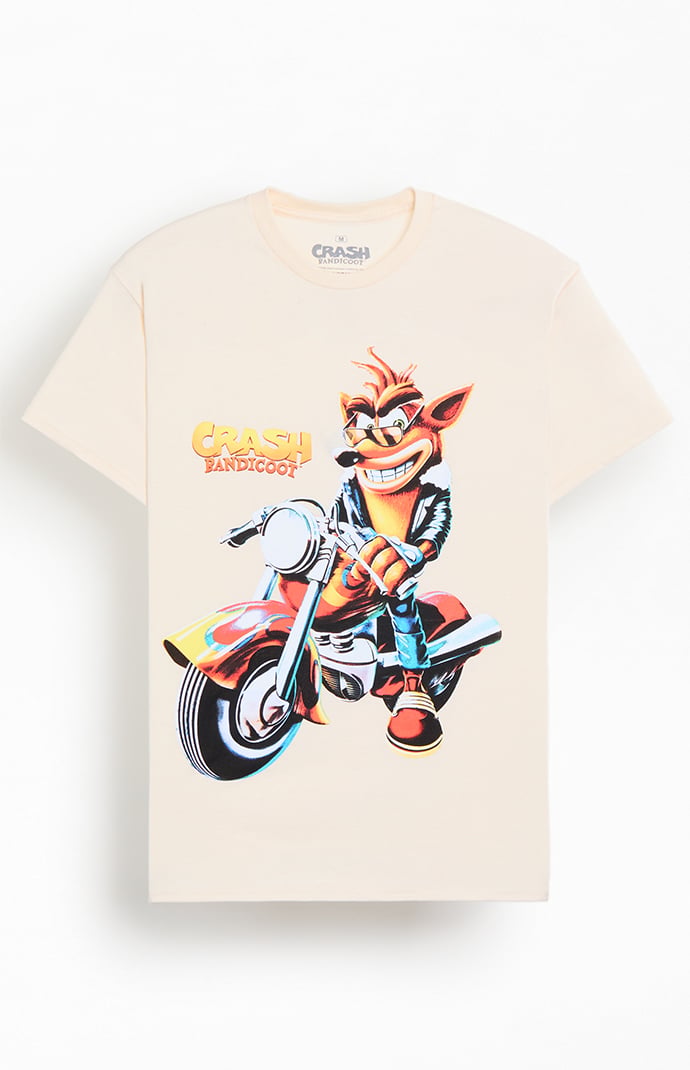Crash Bandicoot Bike T-Shirt | Pacsun