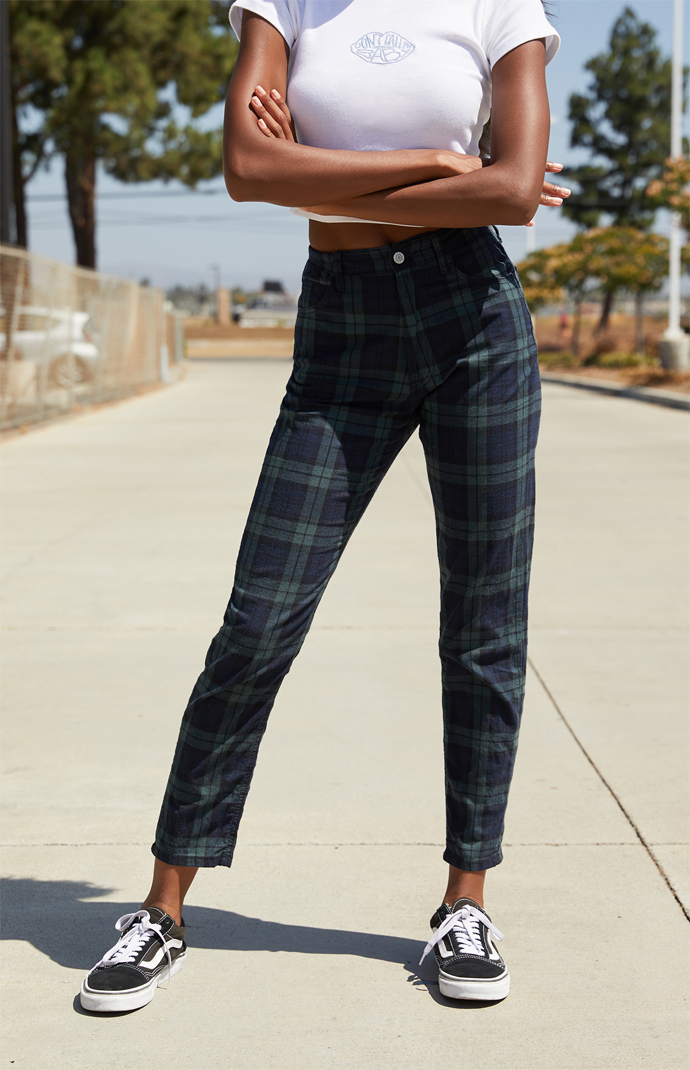 Pacsun plaid pants on sale