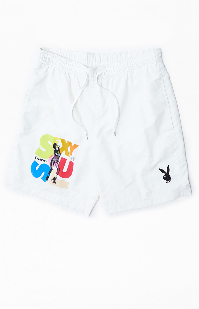 Playboy By PacSun Soul Nylon Shorts 