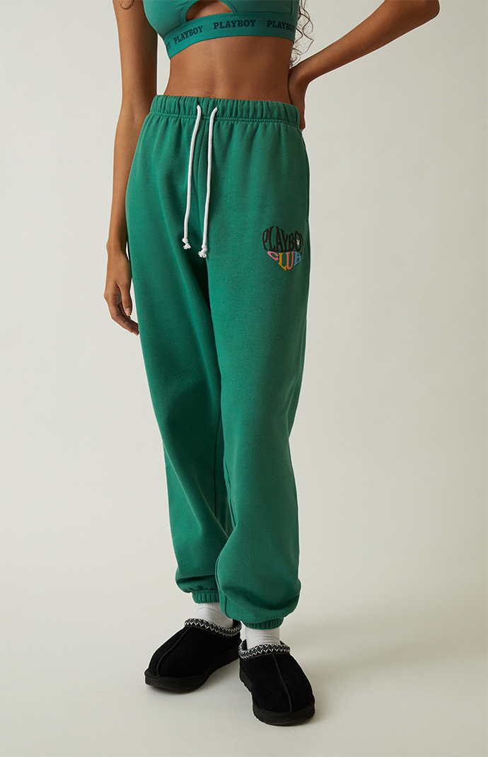 Pacsun shop green joggers
