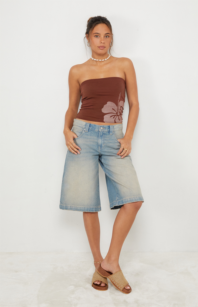 Your Favorite Hibiscus Tube Top | Pacsun