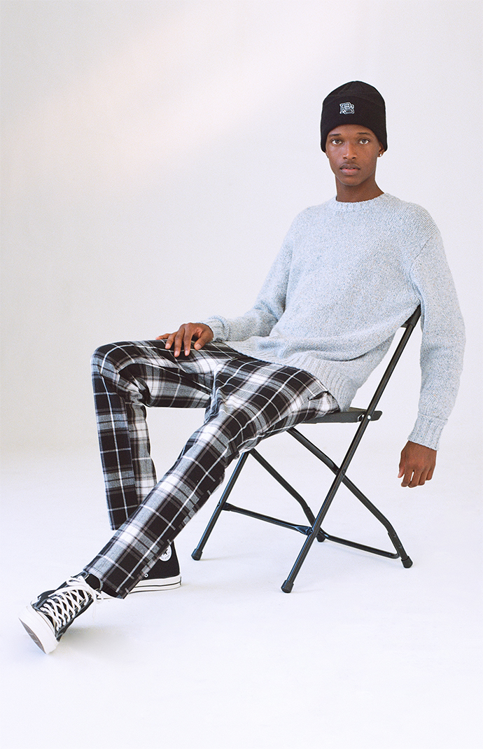 Plaid pants mens pacsun sales