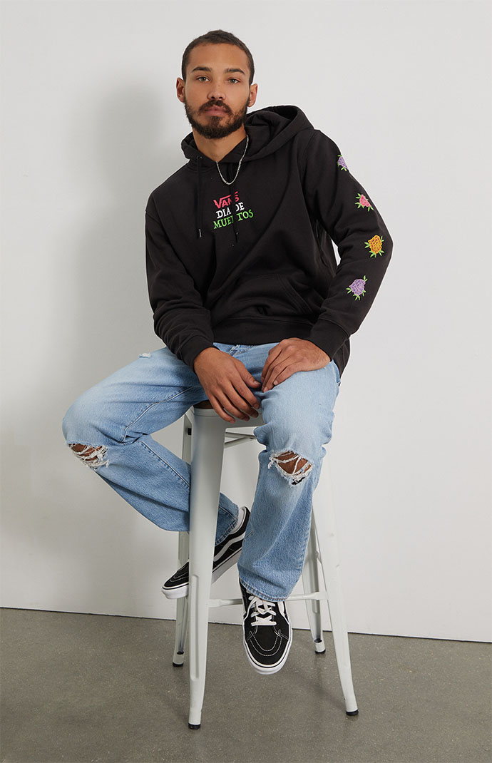 Vans day of the dead hoodie deals