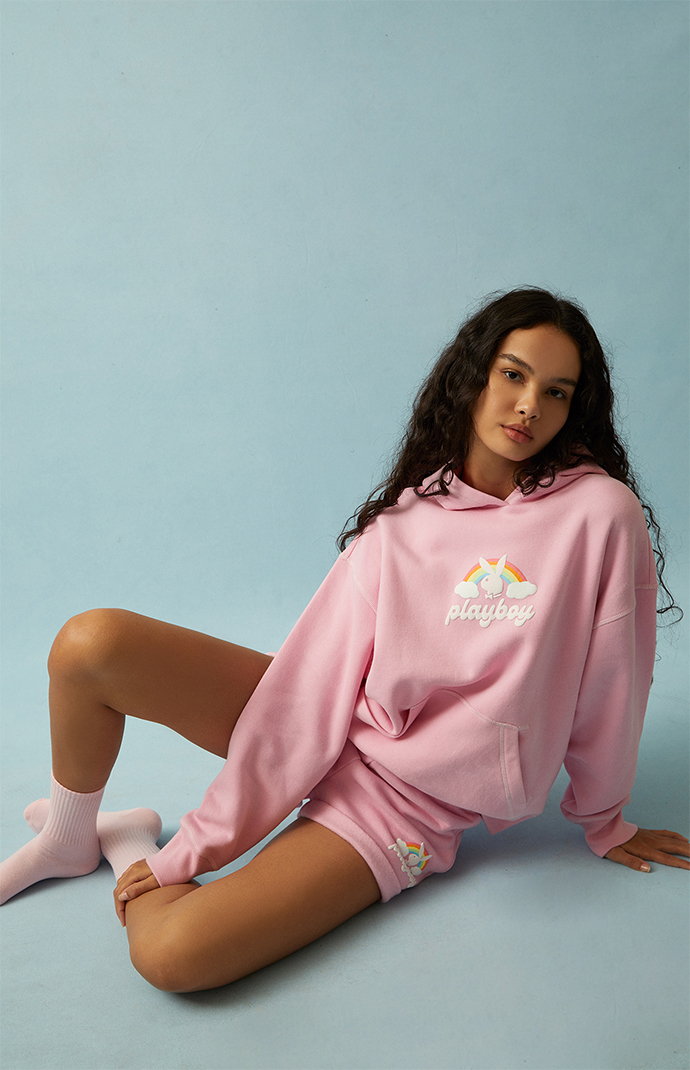 Playboy By PacSun Rainbow Hoodie | PacSun
