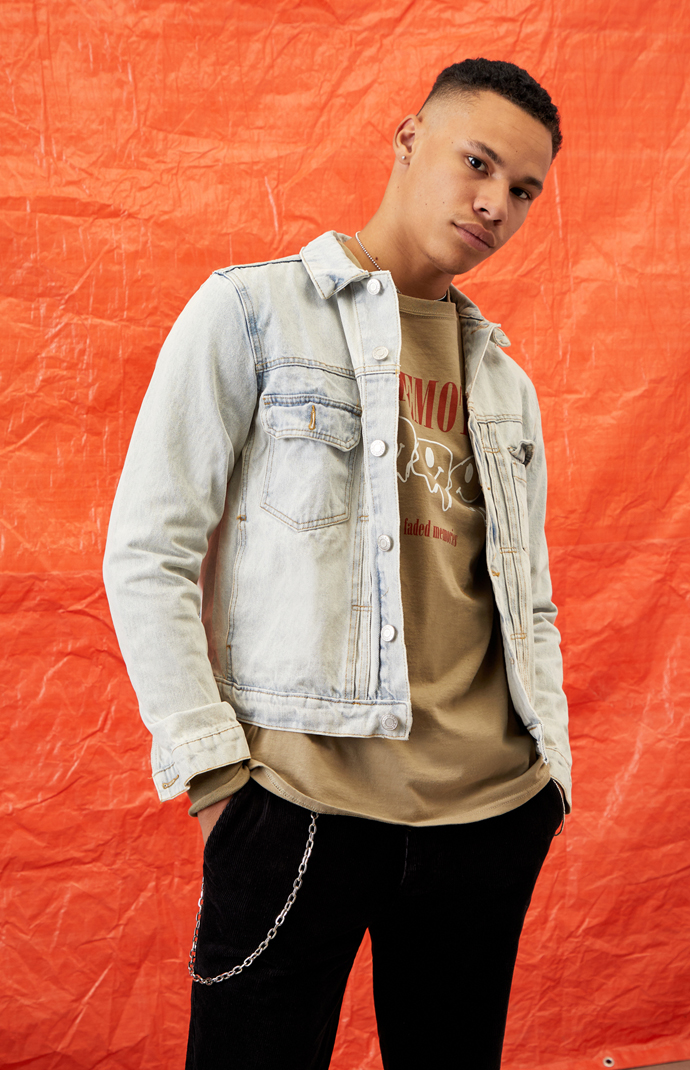 PacSun Medium Trucker Denim Jacket PacSun