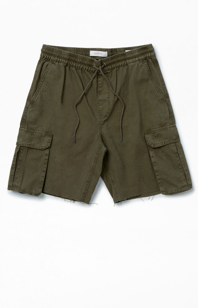sol soonerorlater guruguru Sweat Cargo Shorts Dark Gray