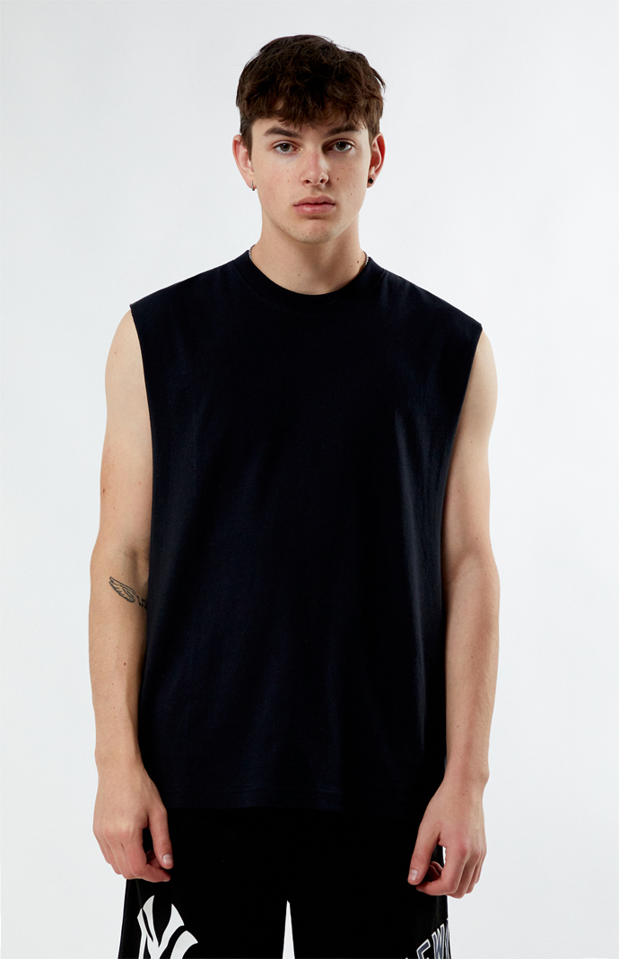 PacSun Solid Muscle Tank Top PacSun