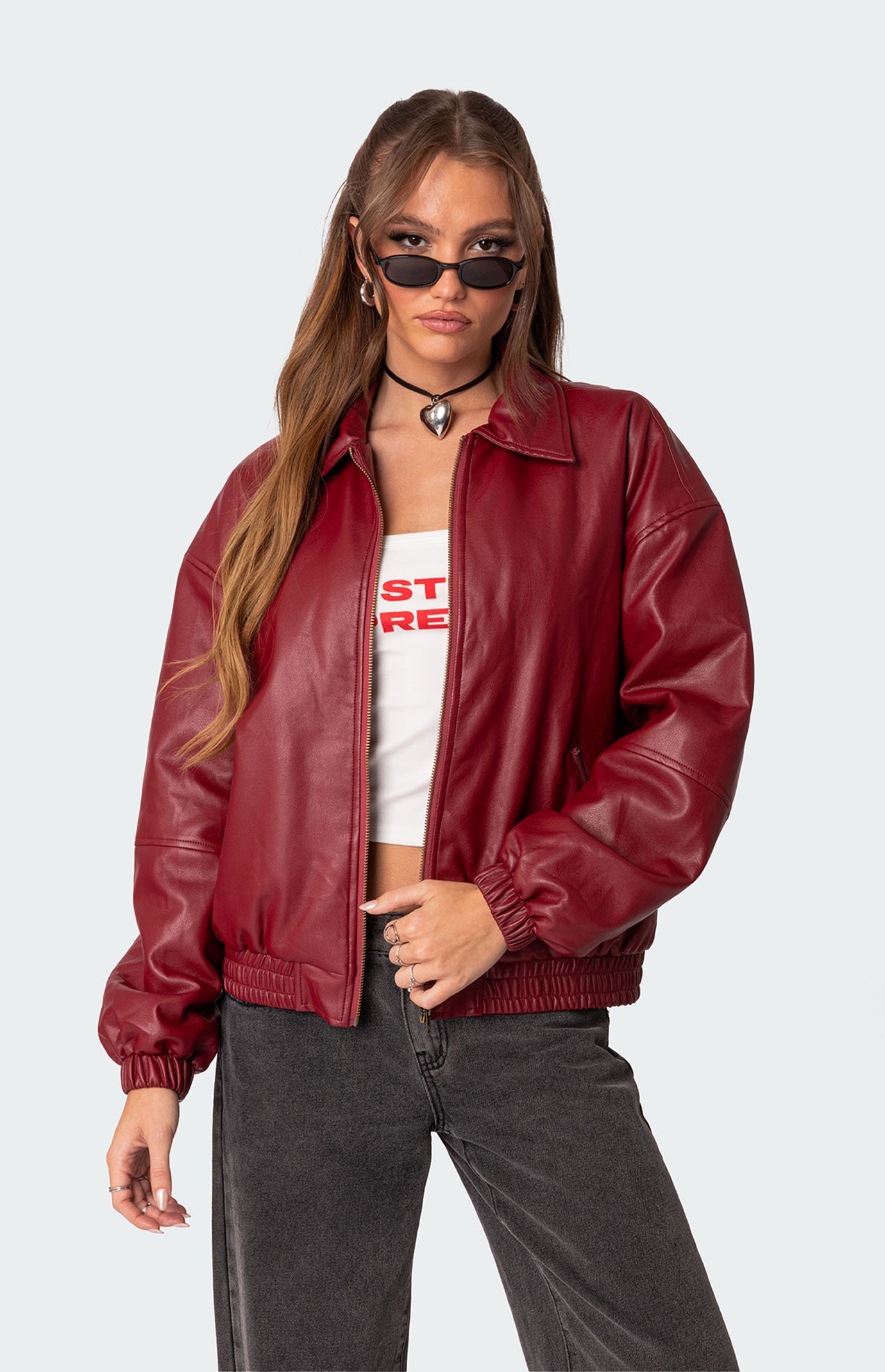 Pacsun harrington reversible bomber jacket deals