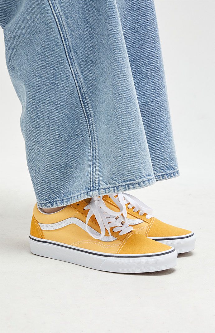 vans old skool ochre yellow