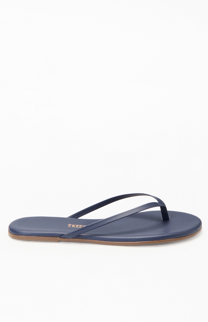 TKEES Women's Navy Liners Sandals | PacSun