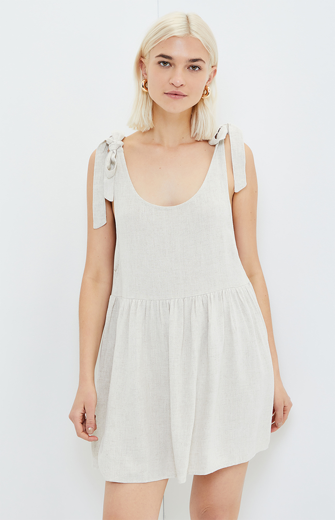 LA Hearts Tie Strap Babydoll Dress | PacSun