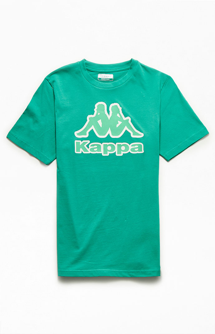 Kappa Green Logo Tape Bant T-Shirt | PacSun