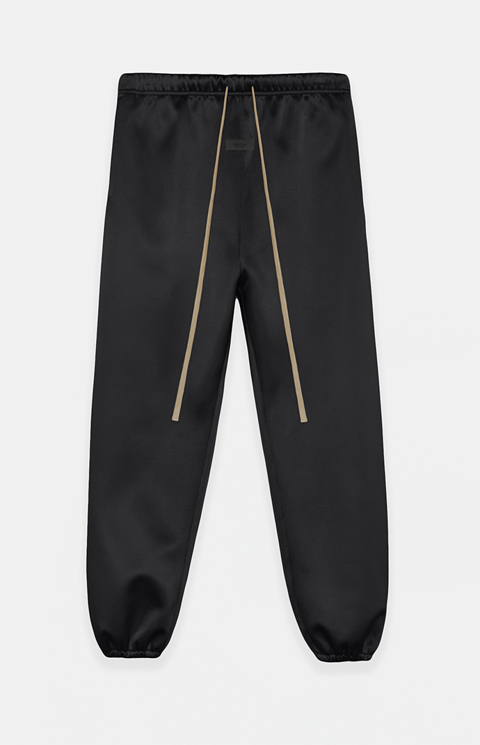 Satin sweatpants shop