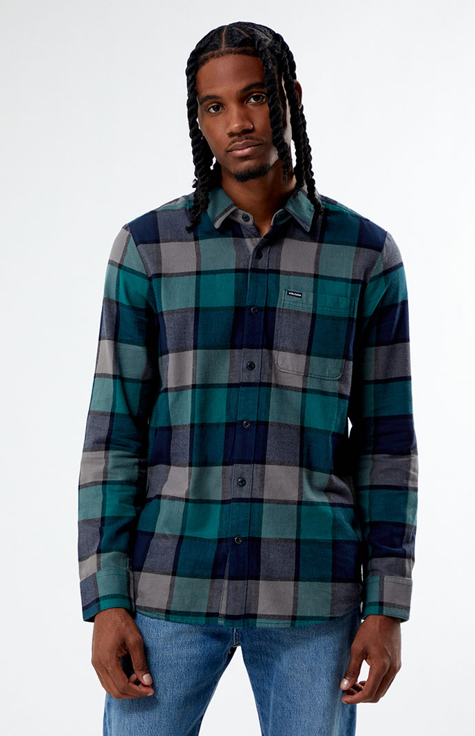 Pacsun flannel shop hooded