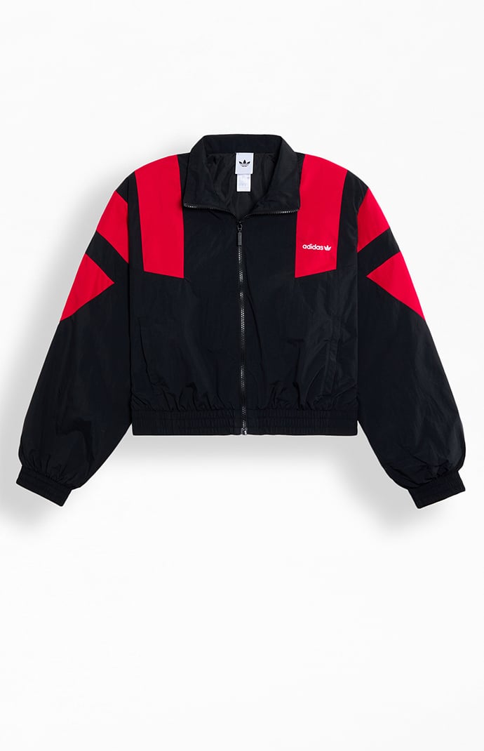 Block b ジャージ adidas Blocked Full Zip Track Jacket | PacSun