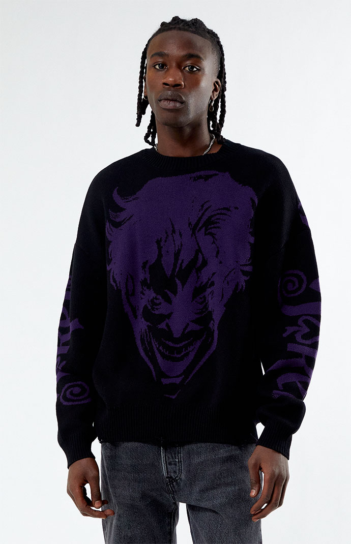 Civil x Joker Wild Grunge Knit Sweater | Pacsun