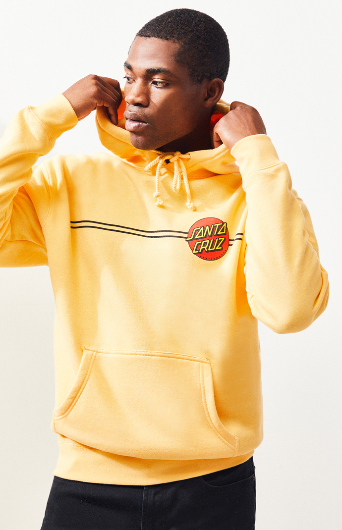 Santa cruz yellow hoodie new arrivals