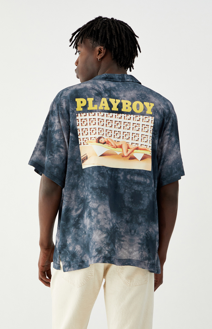 Playboy By Pacsun Laid Out Button Up Shirt Pacsun